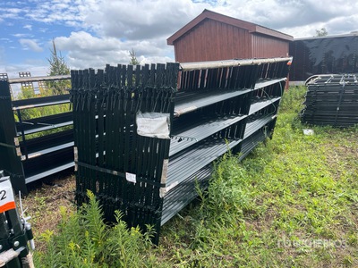 Quantity of (25) 2025 BYT DMG12 12 ft Diamond Livestock Panel (Unused)