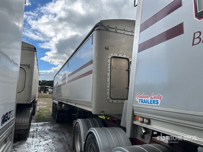 2009 Graham Lusty Tri/A End Dump Trailer