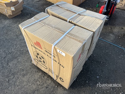 Multiquip Quantity of (2) 450 mm Floor Ventilateur (Unused)