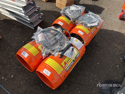 Multiquip Quantity of (4) 20 kw Gas Workshop Heater Divers - Magasin, entrepôt, consommateur (Unused)
