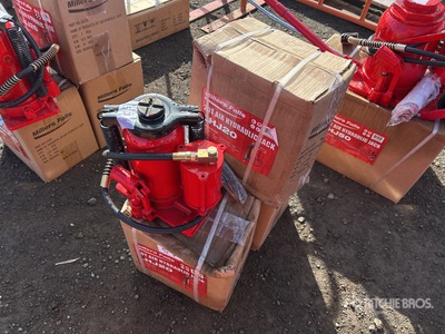 Multiquip Quantity of (4) 20 t Air Hydraulic Truck Cric (Unused)