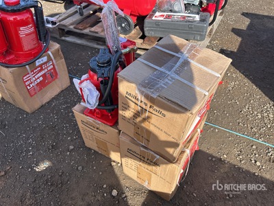 Quantity of (4) Multiquip 20 t Air Hydraulic Truck Cric (Unused)