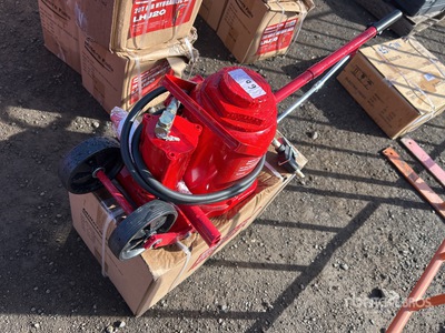 Quantity of (2) Multiquip 50 t Air Hydraulic Truck Cric (Unused)