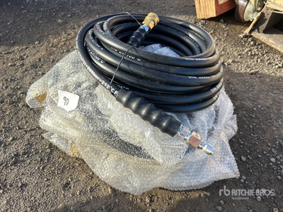 Multiquip Quantity of (4) 20 m High Pressure Boyaux à eau (Unused)