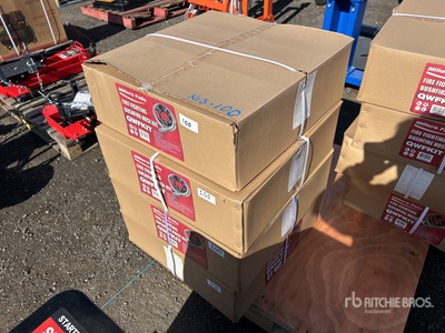 Quantity of (4) Multiquip 1 in - 1.5 in Firefighting Hose Kits (Unused)