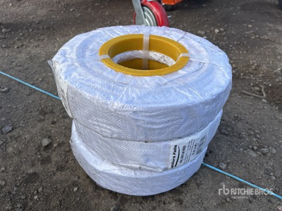 Multiquip Quantity of (3) 25 m 1.5 in. Layflat Boyaux à eau (Unused)