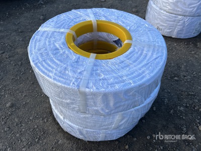 Multiquip Quantity of (3) 25 m 2 in. PVC Layflat Boyaux à eau (Unused)