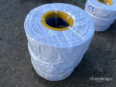 Multiquip Quantity of (3) 25 m 3 in. PVC Layflat Boyaux à eau (Unused)