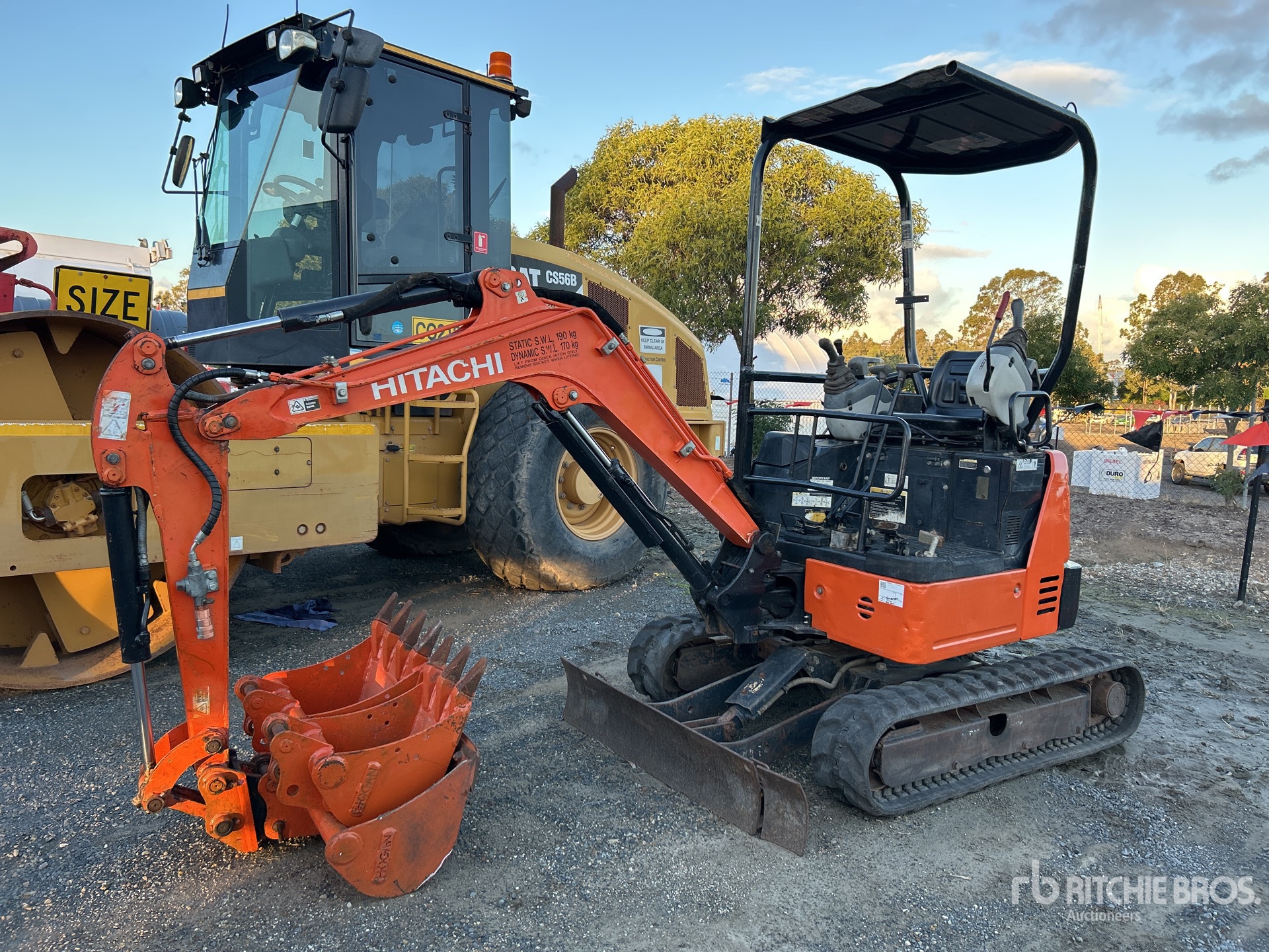 Hitachi ZX17U-5A Minikoparka