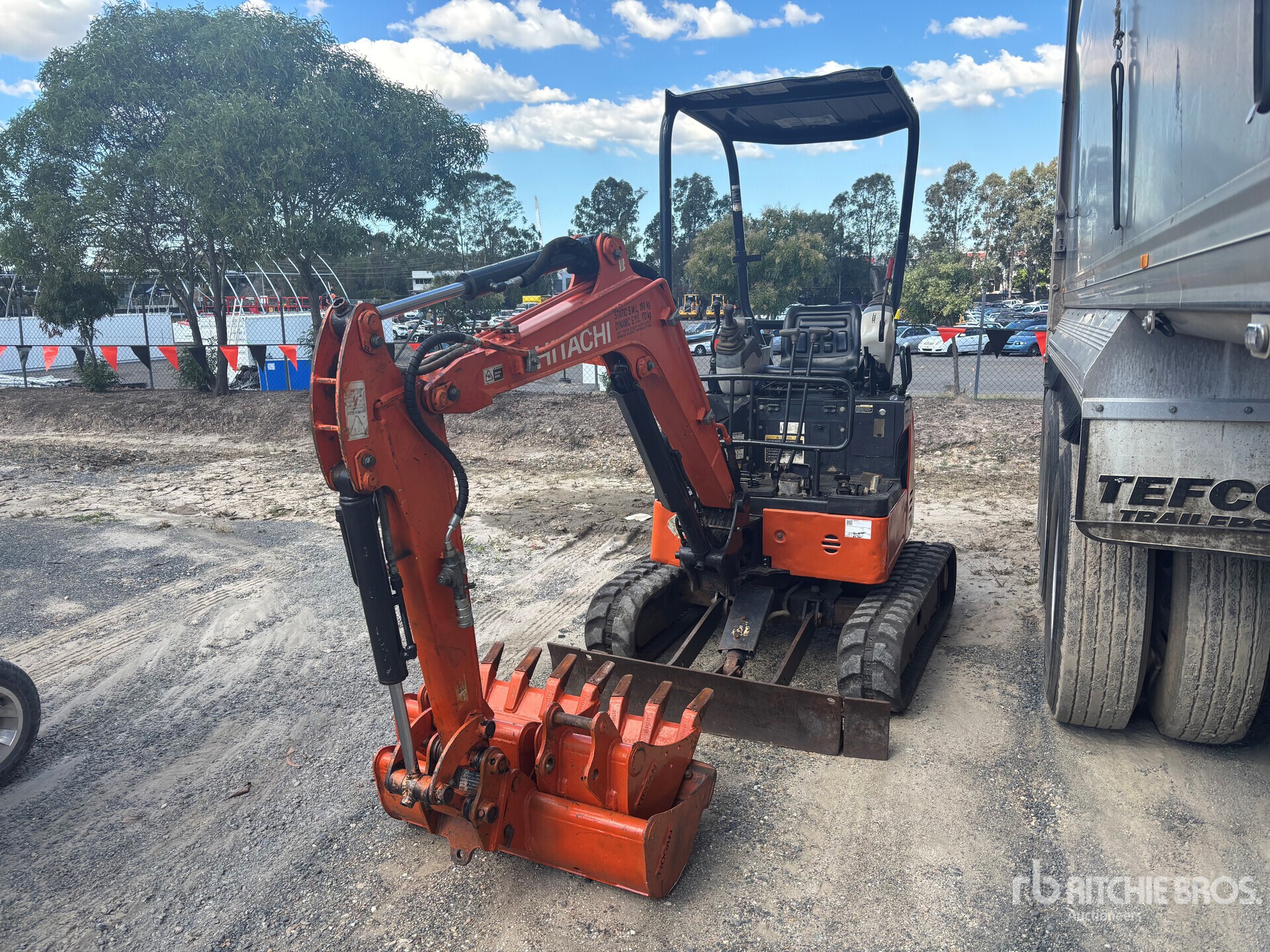 Hitachi ZX17U-5A Mini Excavator