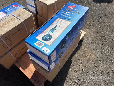 Quantity of (4) Multiquip 10 in Jockey Wheel Divers - Magasin, entrepôt, consommateur (Unused)