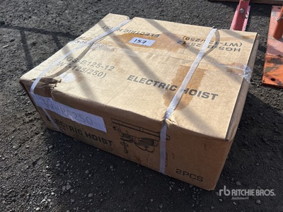 Quantity of (2) Multiquip 250 kg Electric Girder Hoist Divers - Magasin, entrepôt, consommateur (Unused)