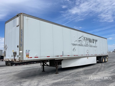 2000 Wabash 53 ft x 102 in T/A Van Trailer