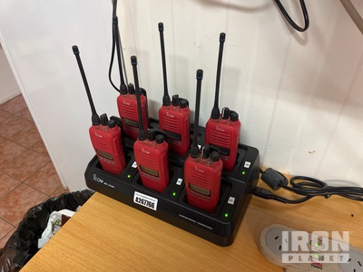 Quantity of (6) Icom IC41 PRO Radios