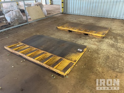 Quantity of (2) 1500 mm x 2200 mm Container Ramps