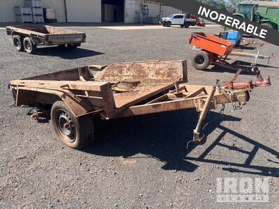 2007 John Papas 2.5 m Bogie/A Utility Trailer (Inoperable)