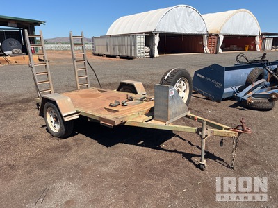 2015 Custom Built 2.7 m S/A Utility Trailer