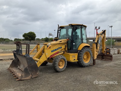 2007 Komatsu WB93R-5 4x4 Backhoe Loader