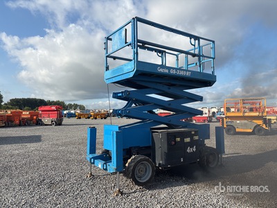 2015 Genie GS-3369RT 4x4 Diesel Scissor Lift