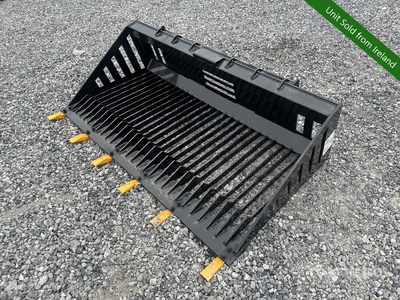 2025 GIYI GY-RB66C Skeleton Skid Steer Bucket (Unused)