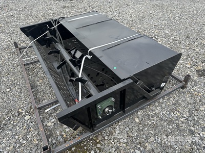 2025 GIYI GY-RR78 Râteau à roches pour Chargeuse à direction à glissement (Unused)