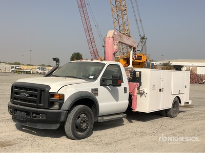 2008 Ford F550 XL Super Duty 4x4 Camion de service