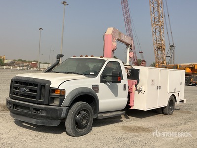 2008 Ford F550 XL Super Duty 4x4 Camion de service