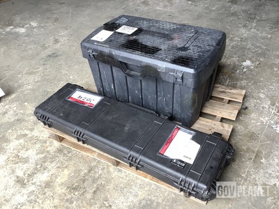 (1) Pelican 1750 Storage Case & (1) Contico Storage Case