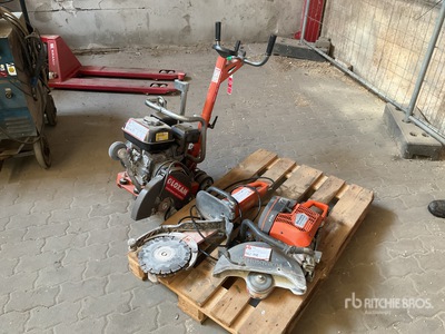 Husqvarna Quatity of Concrete Saws Varios (Inoperable)
