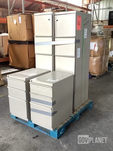 (4) Knoll Filing Cabinet Safes
