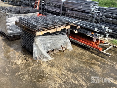 Commercial Storage Rack Assembly