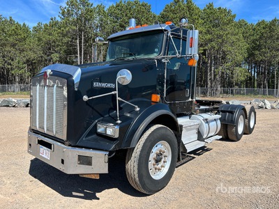 2008 Kenworth T800 6x4 T/A Day Cab Truck Tractor