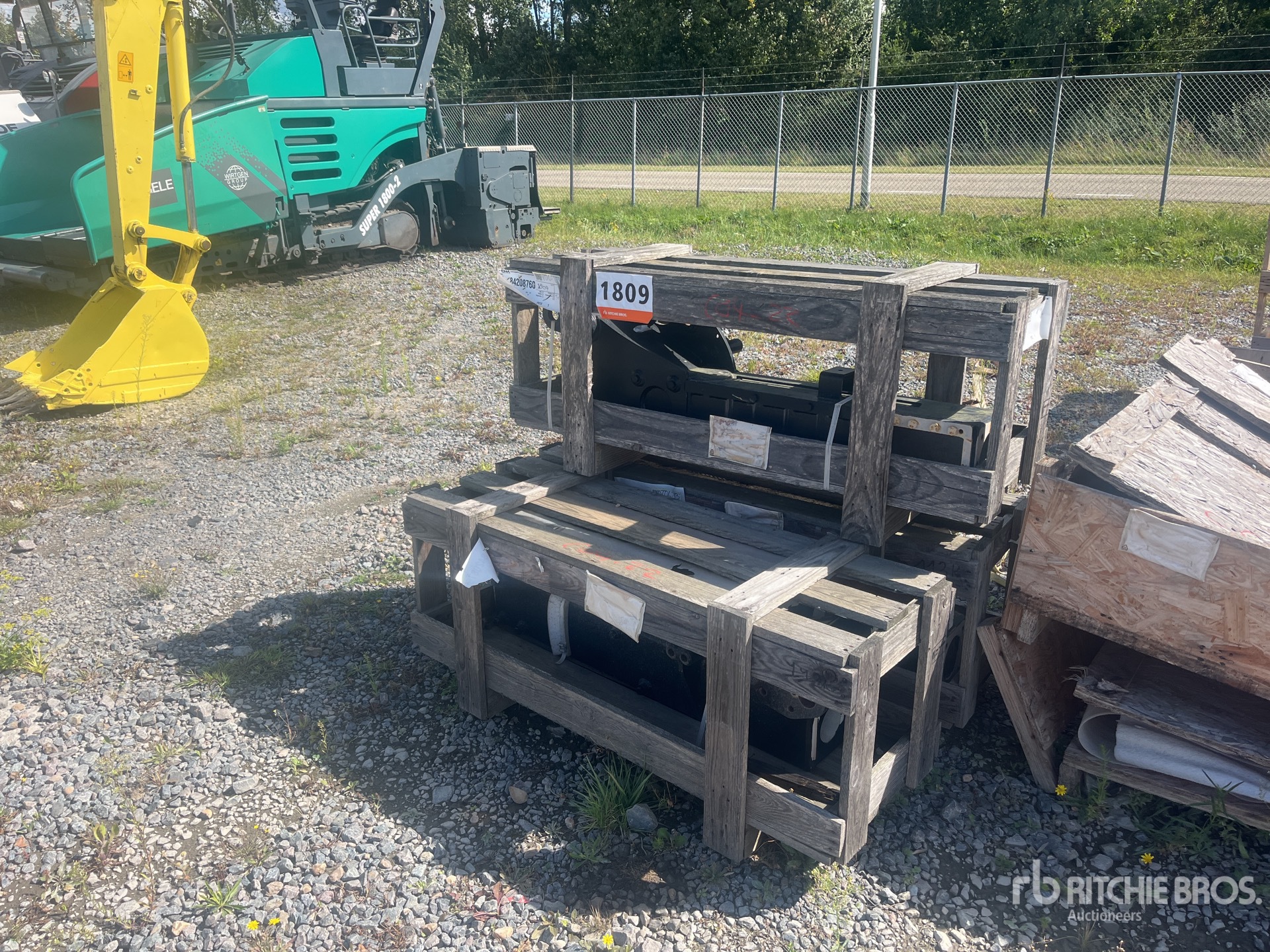 Quantity of (3) CNH #84208760 Chassis (Unused)