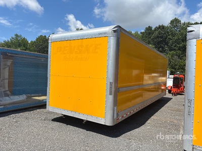Morgan GVMD09726P19YL 28 ft Van Truck Body