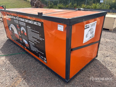 TMG DT4041CF 40 ft x 40 ft Dual Truss Containerunterstand (Unused)