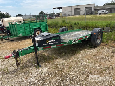 2018 Pratt EZ-1265S 12 ft S/A Ground Load Trailer