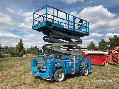 2007 Genie 4390RT 4x4 Diesel Scissor Lift