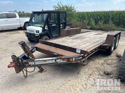 2013 Towmaster T-12DT 6 ft T/A Tilt Deck Trailer