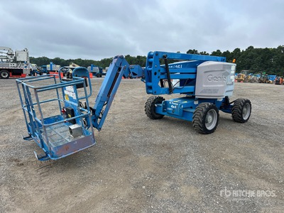 2014 Genie Z-45/25RT 4WD Diesel Articulating Boom Lift