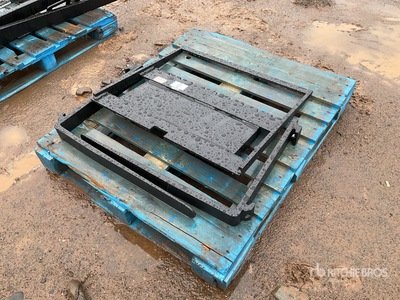 GIYI GY-FK 29 in Skid Steer Forks (Unused)