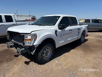 2022 Ford F-150 XL 4x4 Crew Cab Pickup (Inoperable)