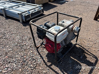 2022 Tsurumi EPT3-80HA Skid-Mounted Pompe à eau