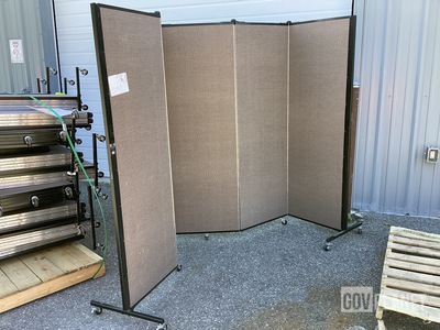 (29) Portable 5-Panel Room Dividers