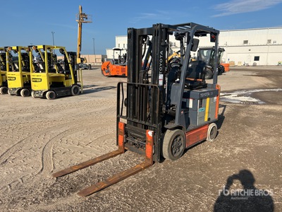 2019 Toyota 8FBCU25 4850 lb Electric Forklift