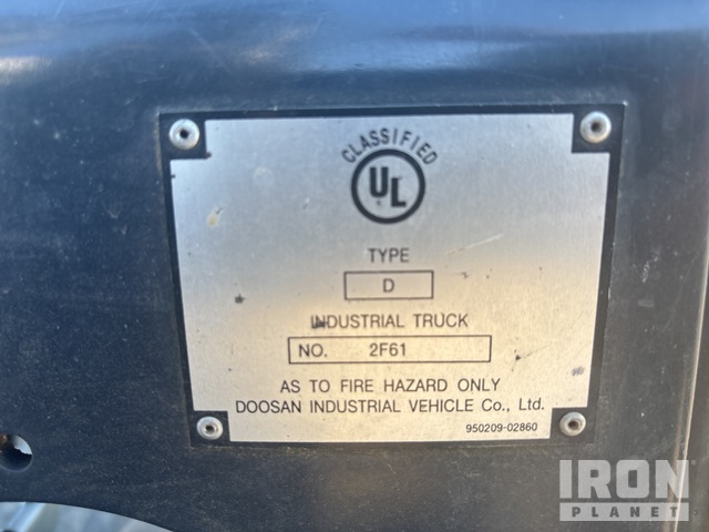 MONTACARGAS 2012 DOOSAN D30S5