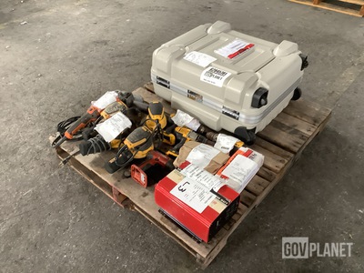 (1) Keypad Control, (1) Gage, (1) Power Inverter & Assorted Items