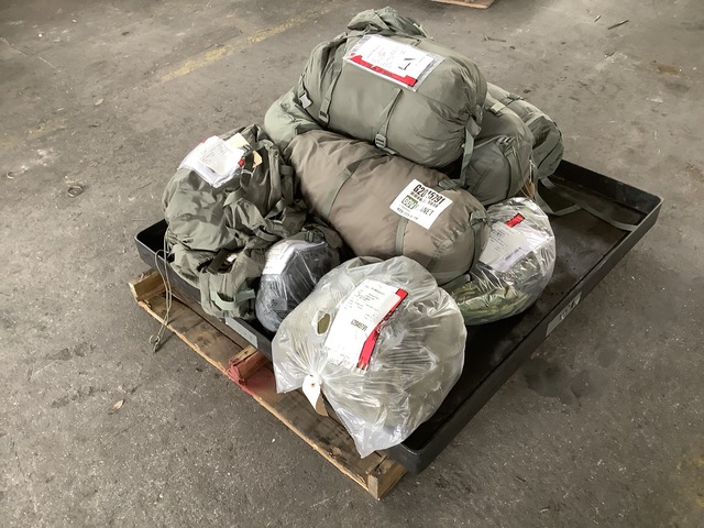 (5) Modular Sleeping Bag Systems, (3) Stuff Sacks & Assorted Items