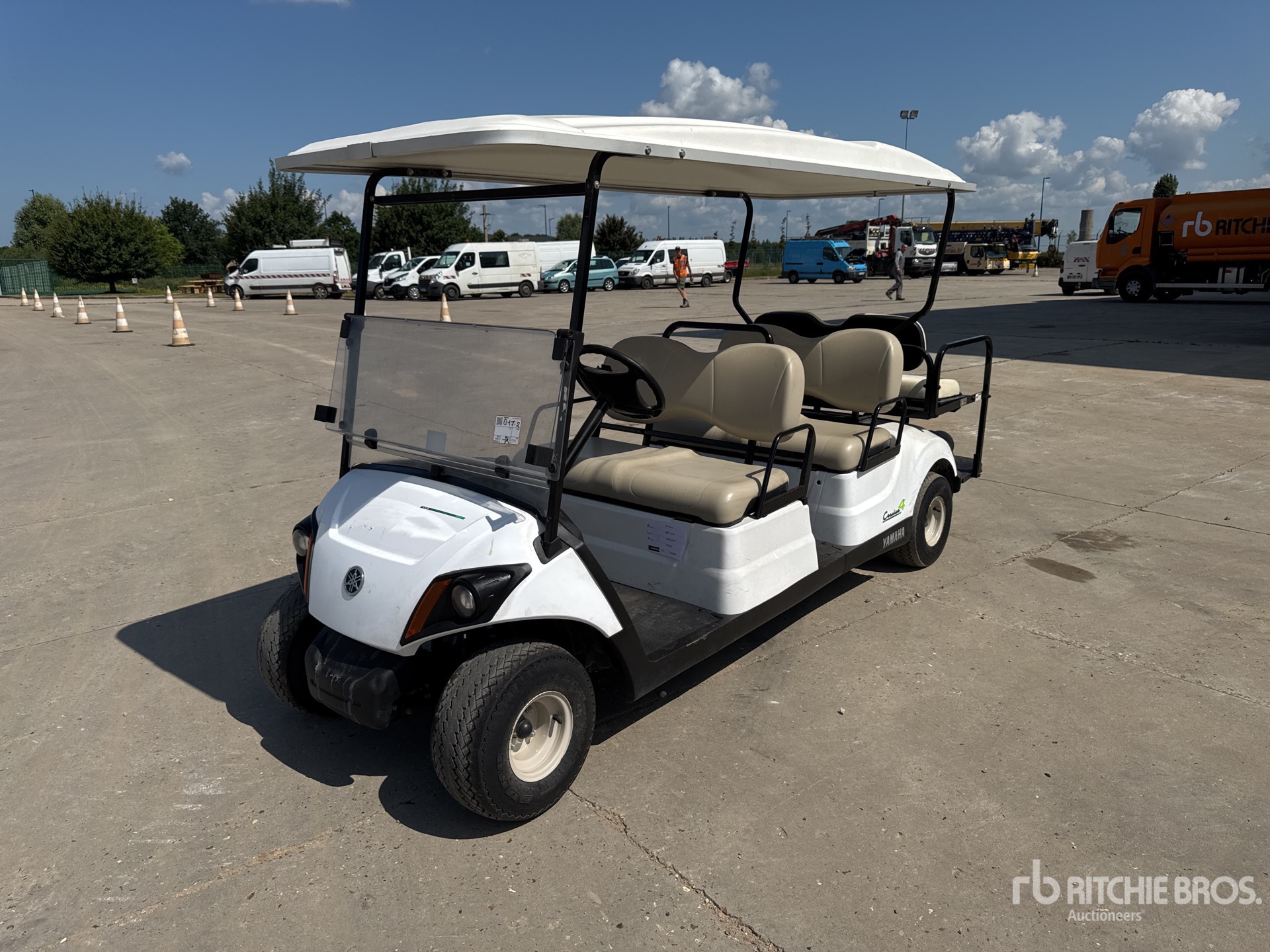 2019 Yamaha DR2E18T PTV 4 PASS Voiture De Golf Electric Golf Cart ATV