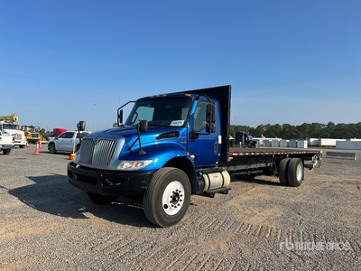 2020 International MV607 4x2 Flatbed Truck