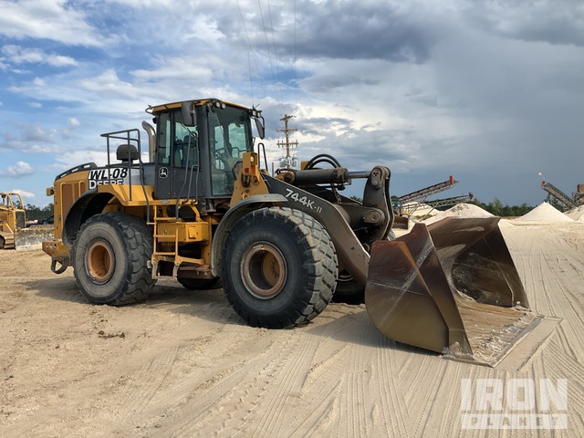 CARGADOR FRONTAL 2015 JOHN DEERE 744KII